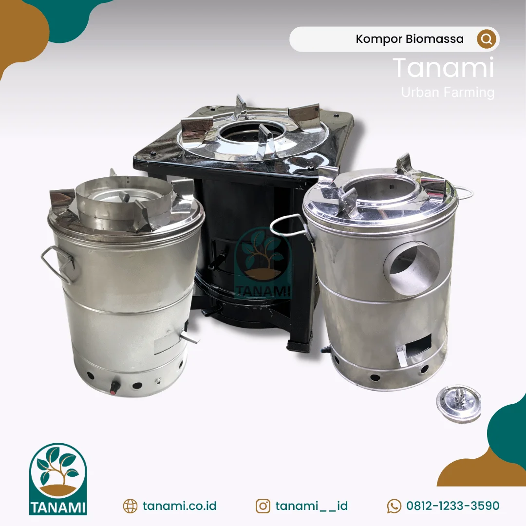bahan bakar kompor biomassa