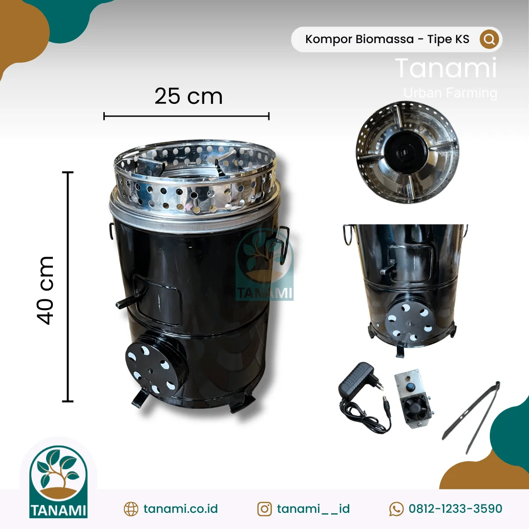 kompor alternatif pengganti gas
