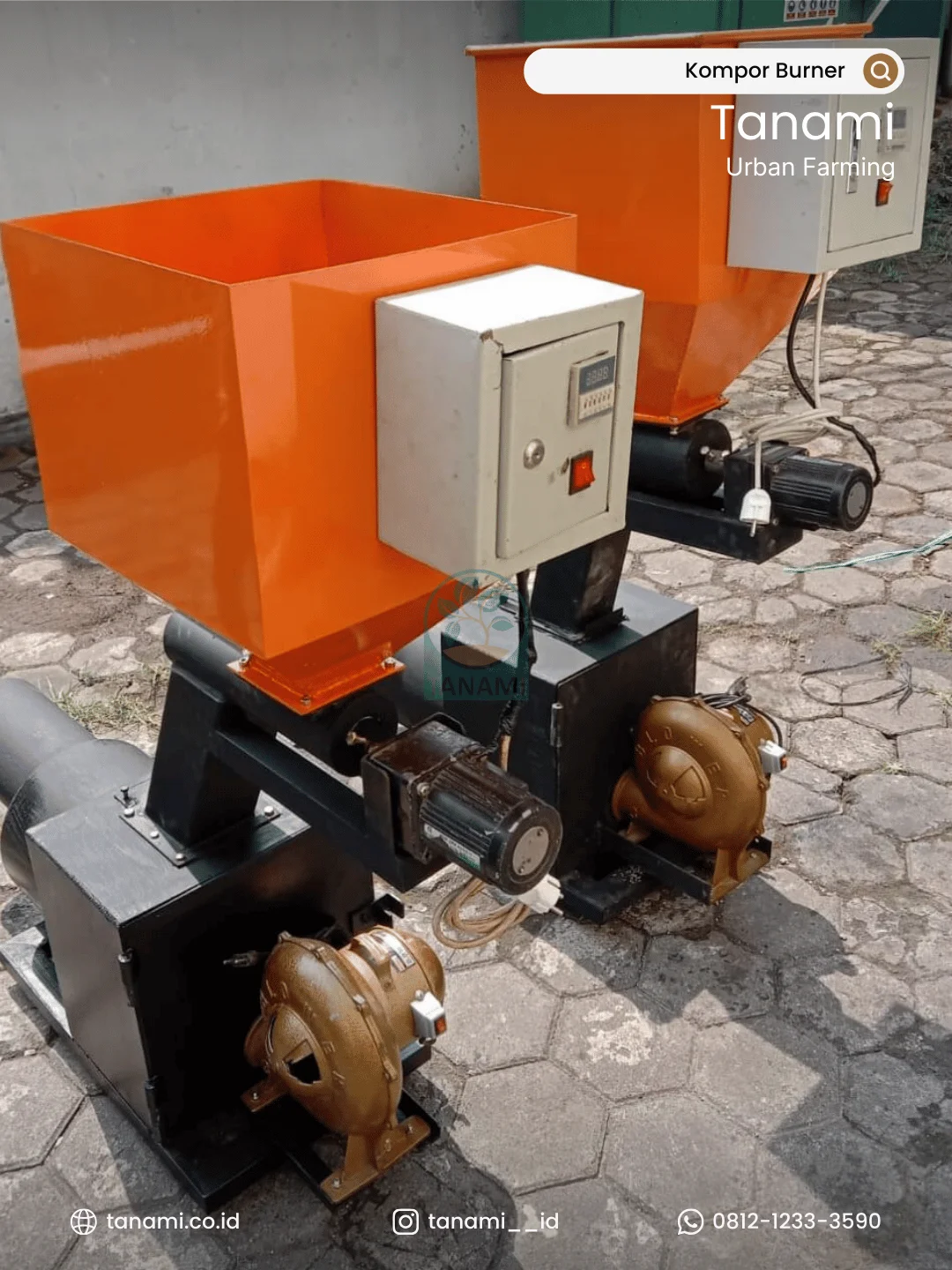 Kompor Burner kompor wood pellet