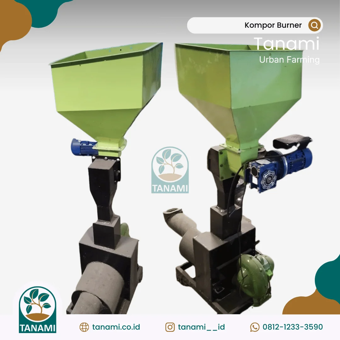 Kompor Burner mesin burner wood pellet