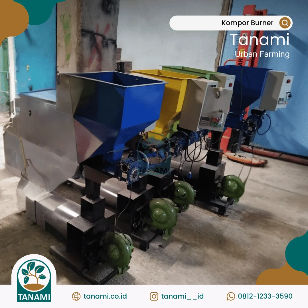 Kompor Burner wood pellet burner