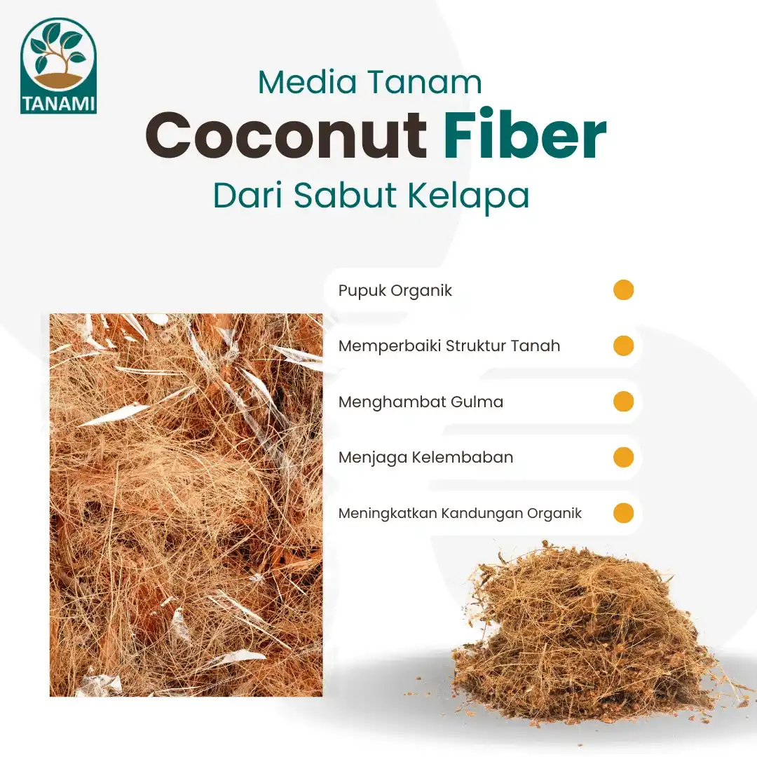 Coco Fiber Media Tanam Sabut Kelapa 250 gram by Tanami