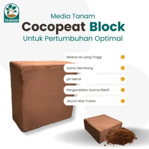 media tanam organik kokopit blok 5 kg