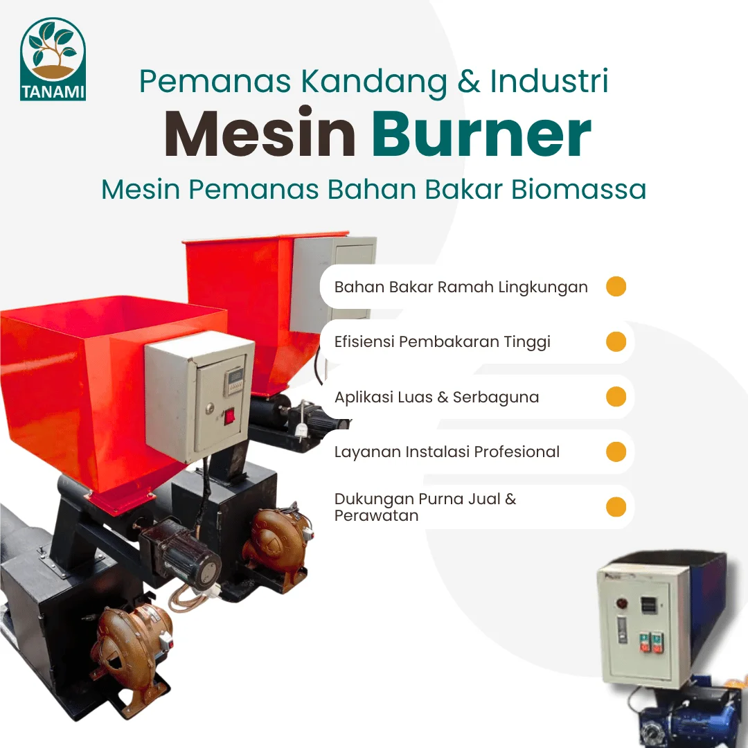 mesin burner penghangat kandang ayam